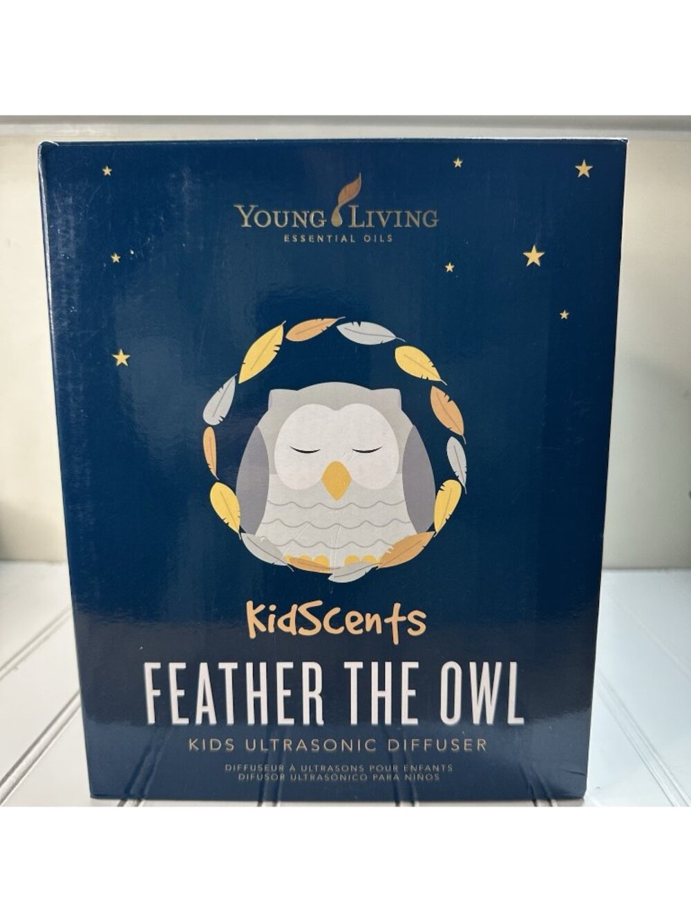 Young Living Essential Oil KidScents Feather The Owl Ultrasonic Diffuser NIB